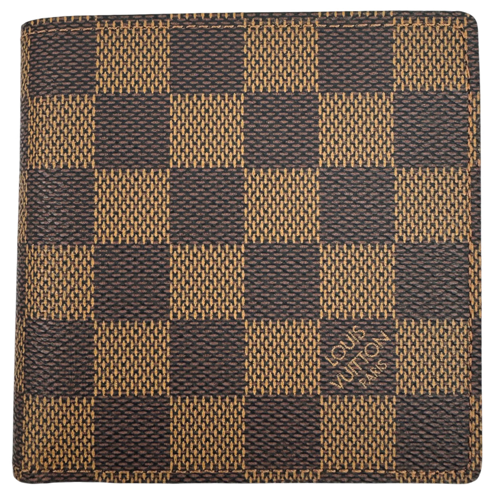 LOUIS VUITTON Damier Ebene Marco Wallet LHQ1951