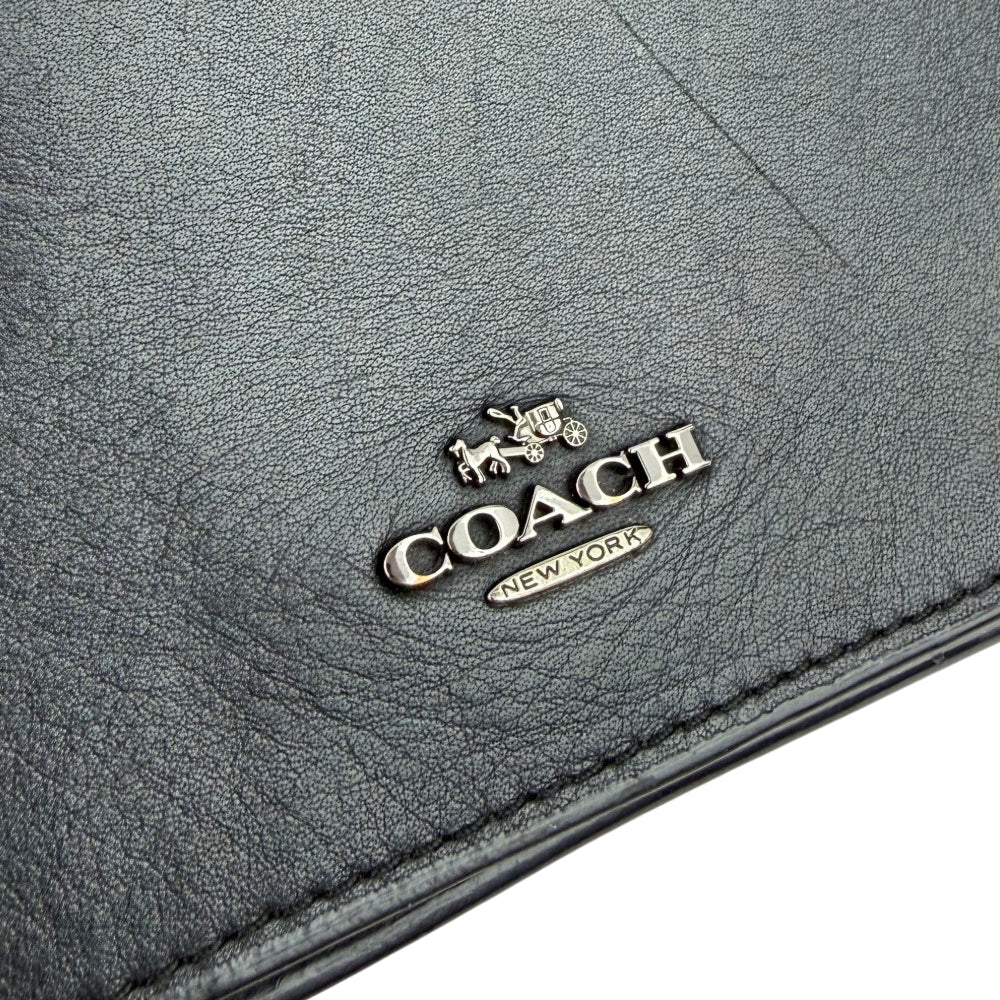 COACH Slim Black Leather Crossbody Bag LHQ1960