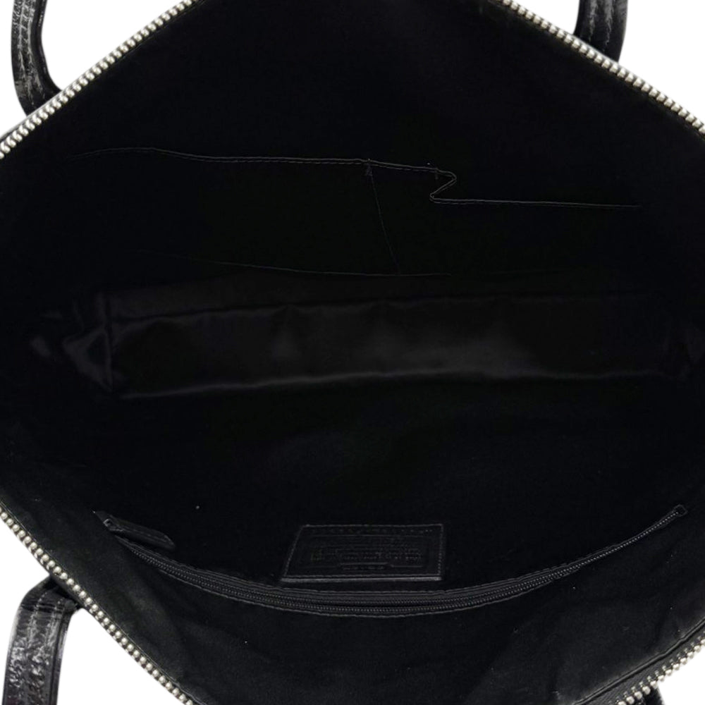 COACH Laura Signature Shopper Tote Shoulder Bag LHQ1962