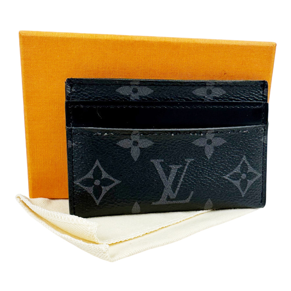 LOUIS VUITTON Monogram Graphite Card Holder LHQ1973