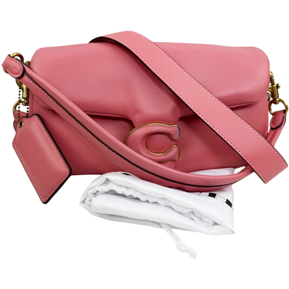 COACH Pillow Tabby 26 Pink Leather Shoulder Bag LHQ1974