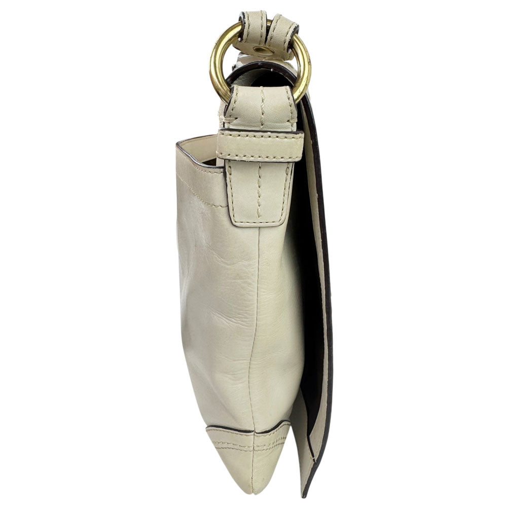 COACH Soho White Leather Shoulder Bag LHQ1987
