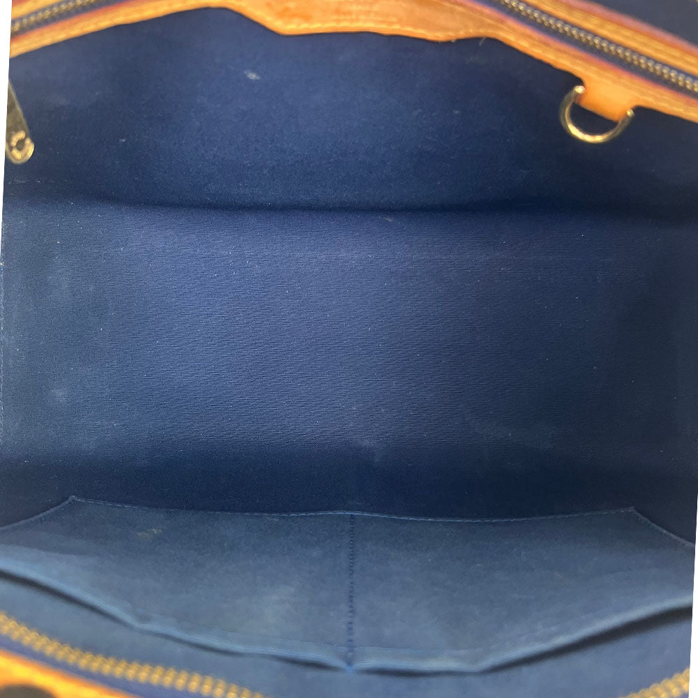 LOUIS VUITTON Vert Tonic Vernis Empreinte Monogram Brea MM Shoulder Bag LHQ1999