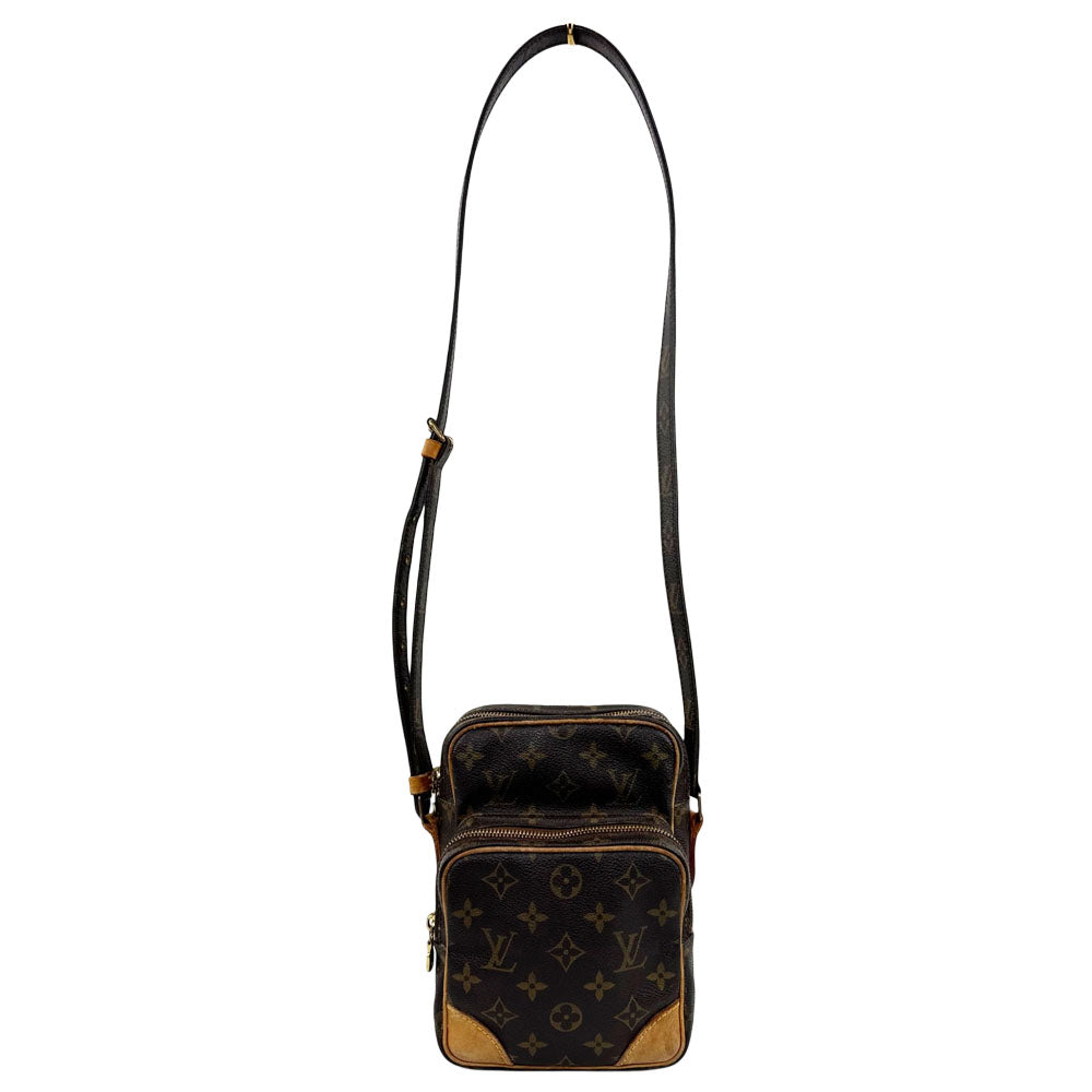 LOUIS VUITTON Amazon Brown Monogram Crossbody Shoulder Bag LHQ2000