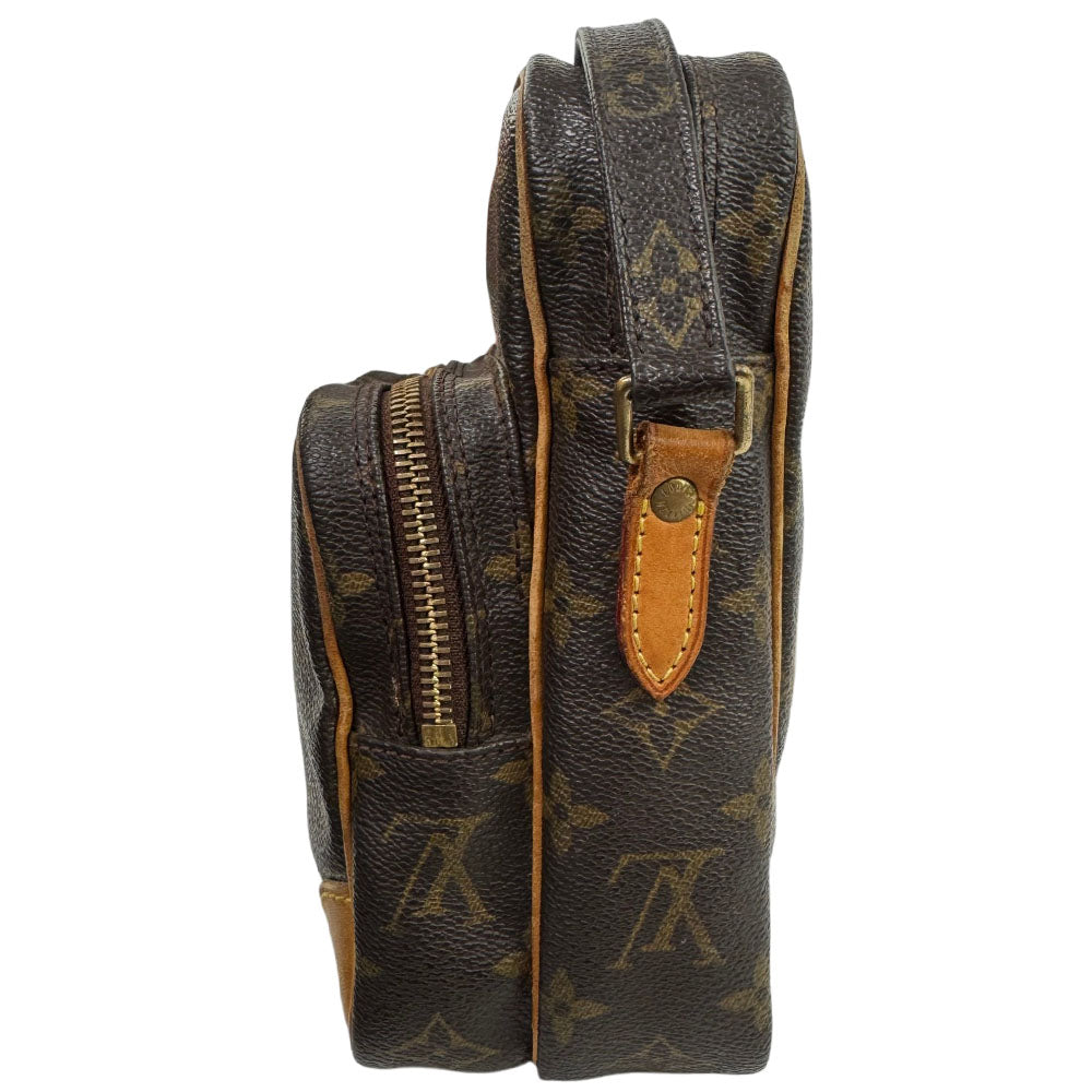 LOUIS VUITTON Amazon Brown Monogram Crossbody Shoulder Bag LHQ2000