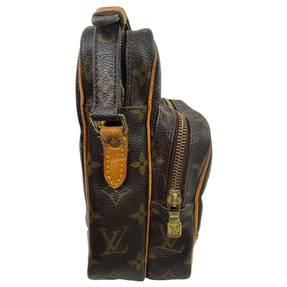 LOUIS VUITTON Amazon Brown Monogram Crossbody Shoulder Bag LHQ2000