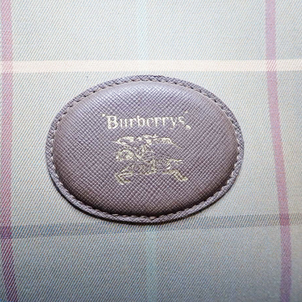 BURBERRY Check Duffle/Boston Bag LHQ2001