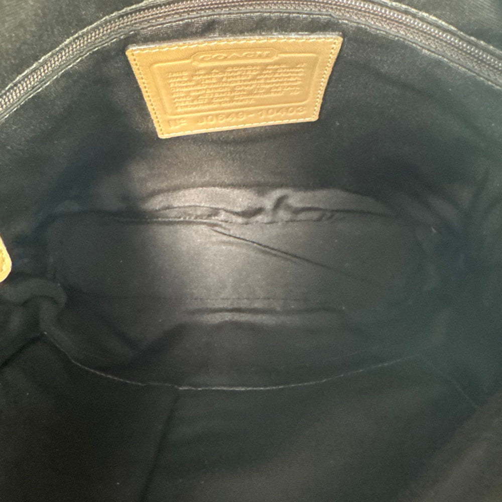 COACH Brown Signature Shoulder Hobo Bag LHQ2030