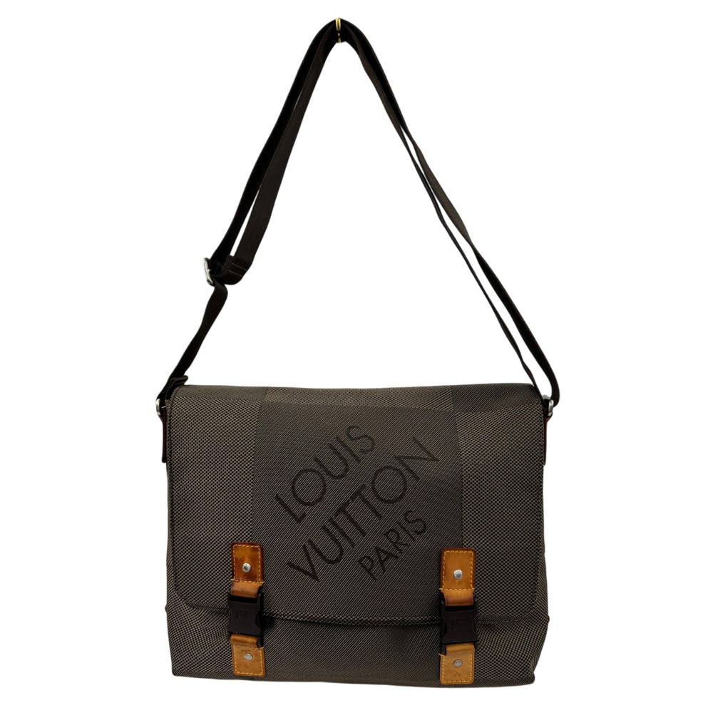 LOUIS VUITTON Geant Loup Brown Crossbody Messenger Bag LHQ2031