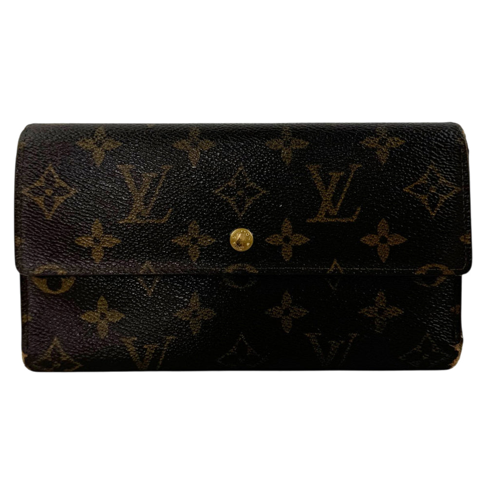 LOUIS VUITTON Monogram Porto Tresor International Long Purse LHQ2033