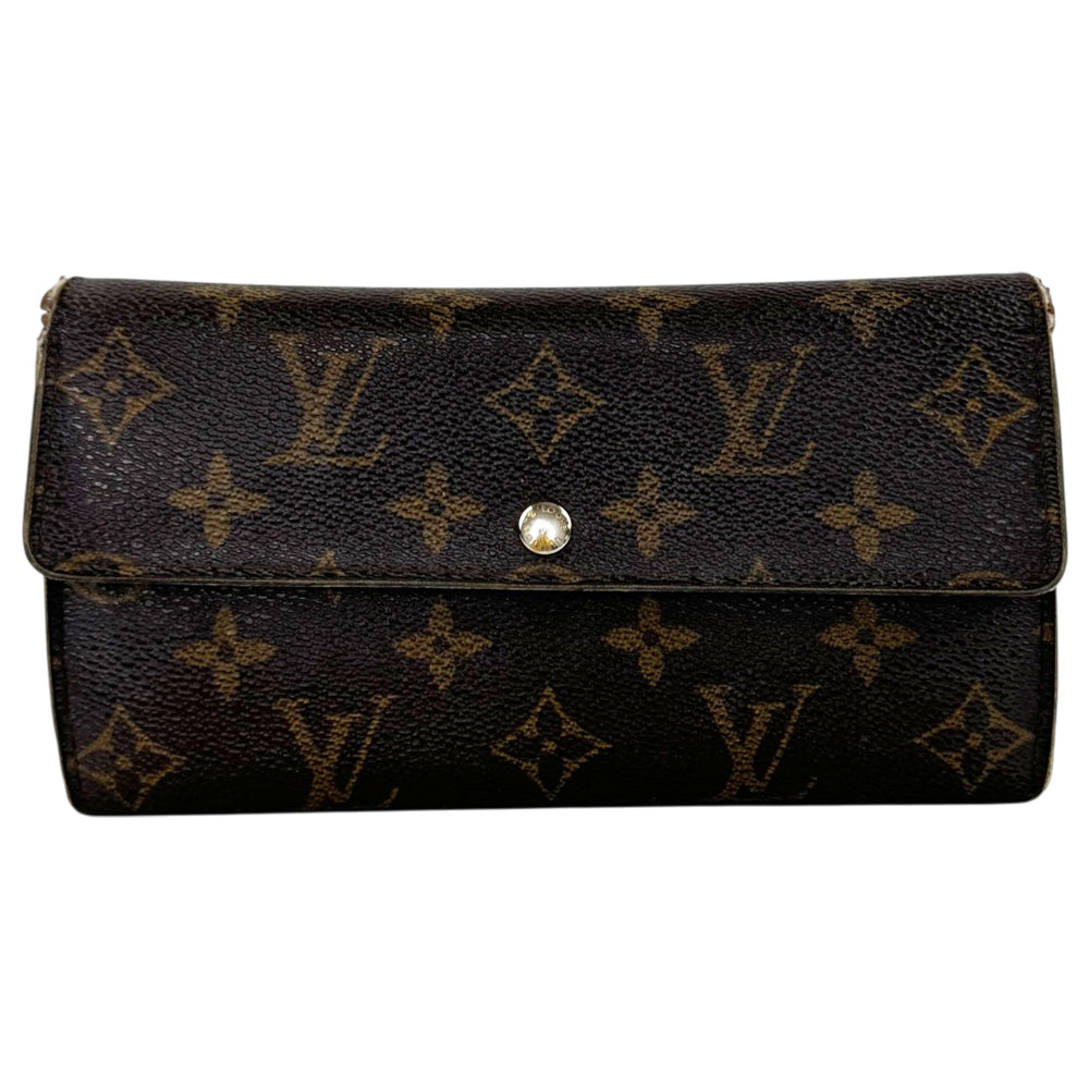 LOUIS VUITTON Monogram Sarah Long Purse LHQ2035