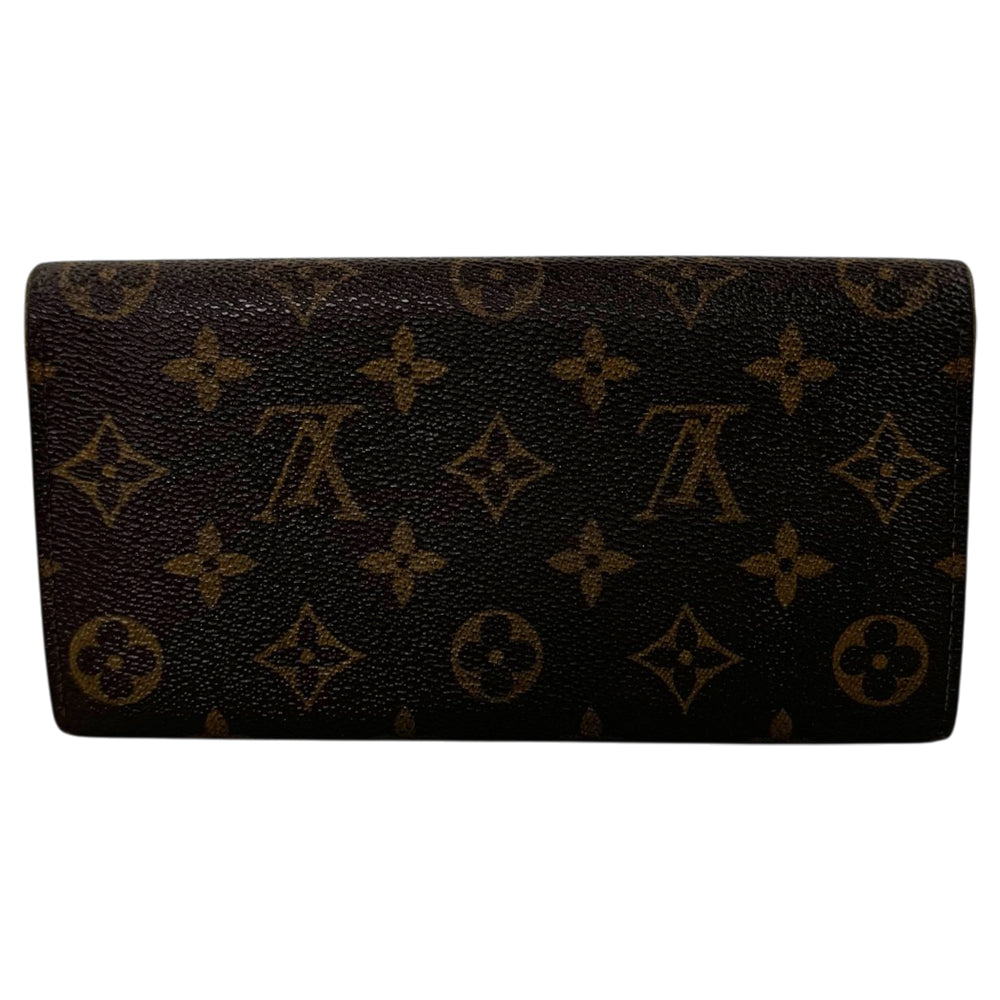 LOUIS VUITTON Monogram Sarah Long Purse LHQ2036
