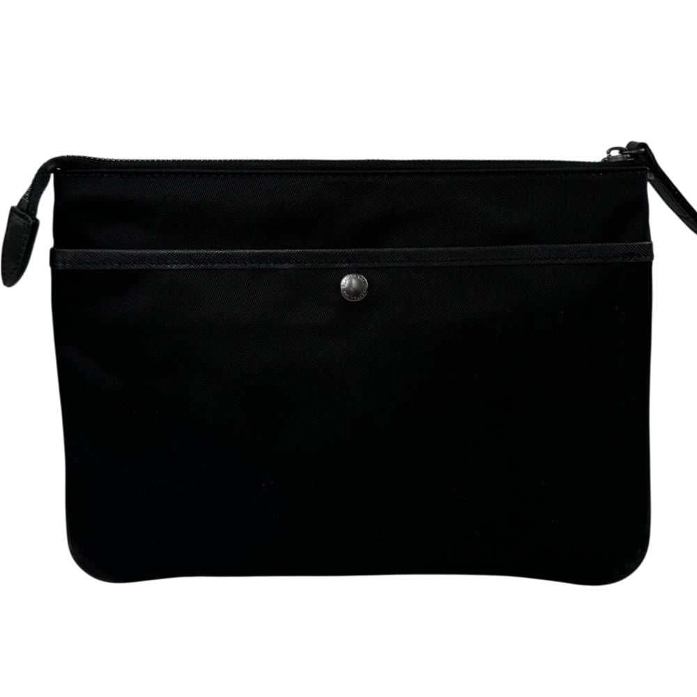 CRESTBRIDGE Nova Check Black Pouch LHQ2060