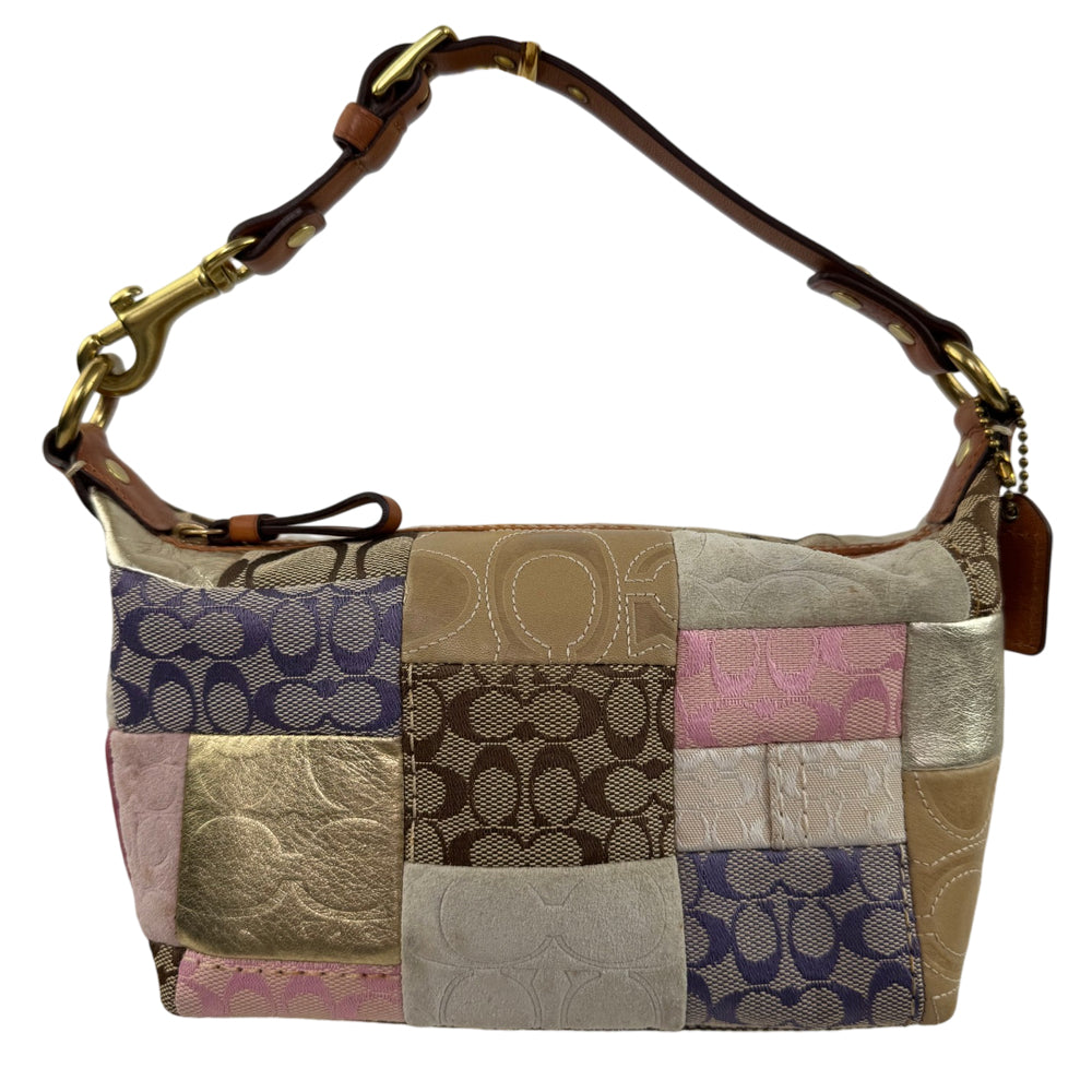 COACH Signature Patchwork Multicoloured Mini Bag LHQ2063