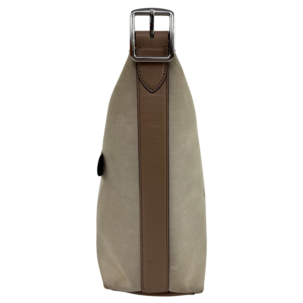 COACH Beige Canvas Shoulder Crossbody Bag LHQ2067