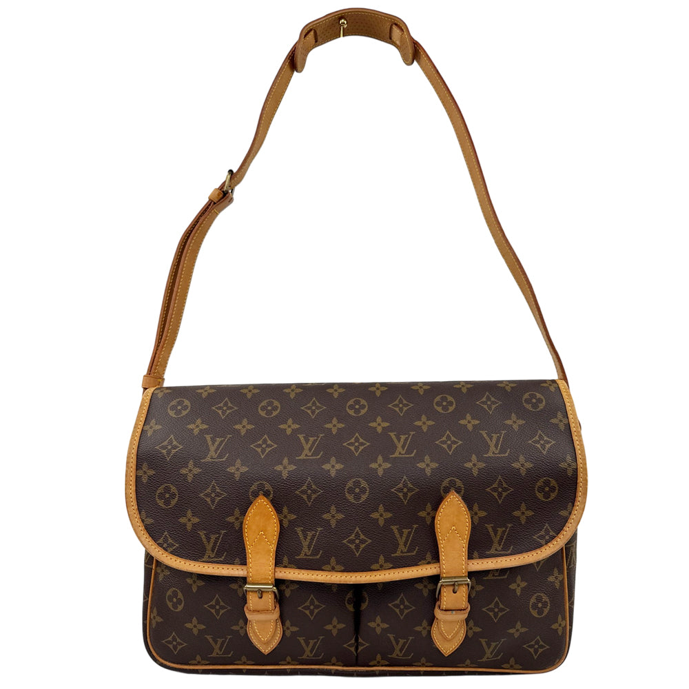 LOUIS VUITTON Monogram Sac Gibeciere GM Shoulder Crossbody Bag LHQ2069