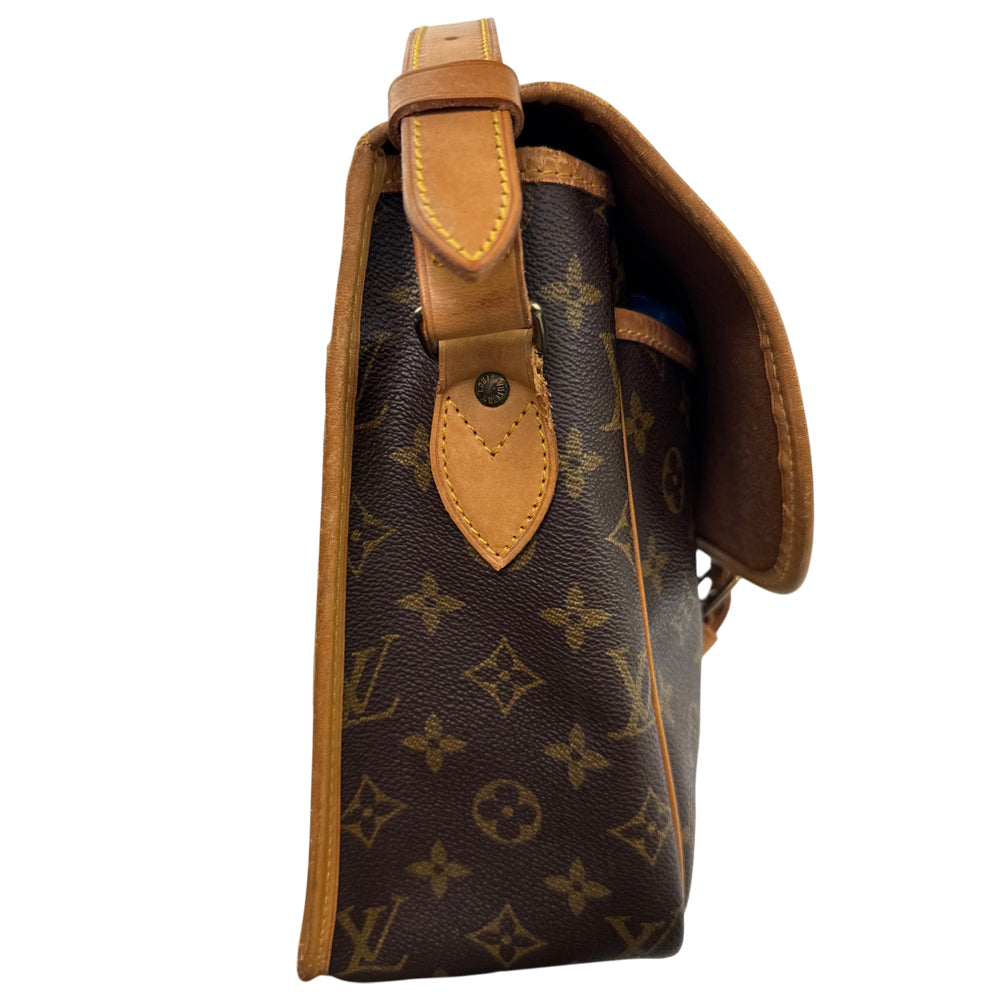 LOUIS VUITTON Monogram Sac Gibeciere GM Shoulder Crossbody Bag LHQ2069