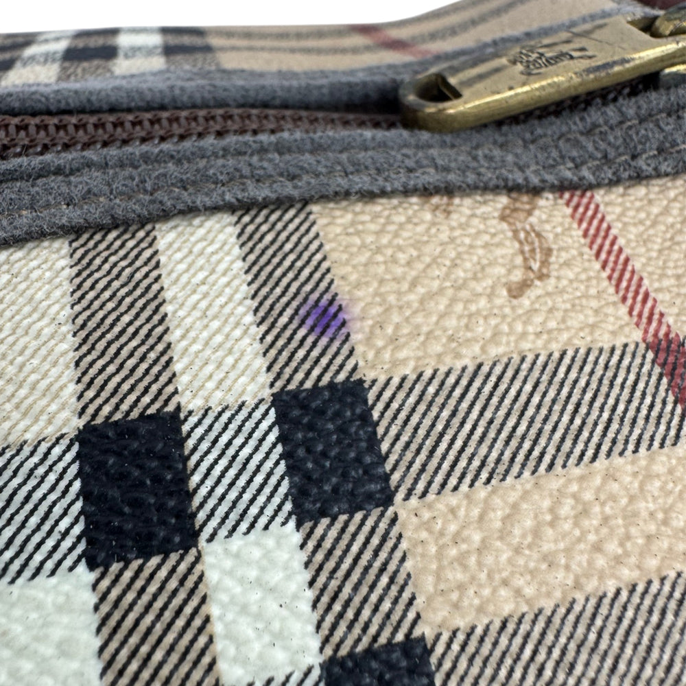 BURBERRY Nova Check Duffle/Boston Bag LHQ2079