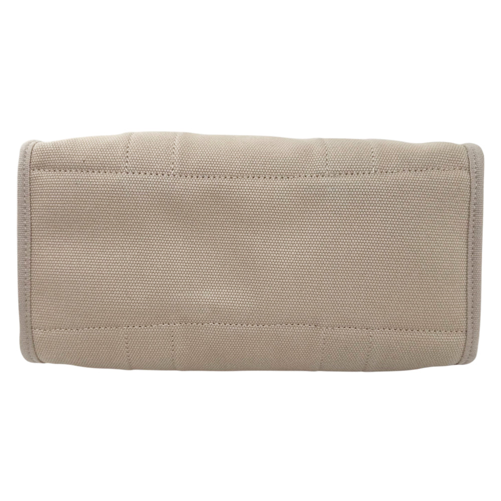 COACH Cargo 26 Beige Canvas Tote Shoulder Bag LHQ2083