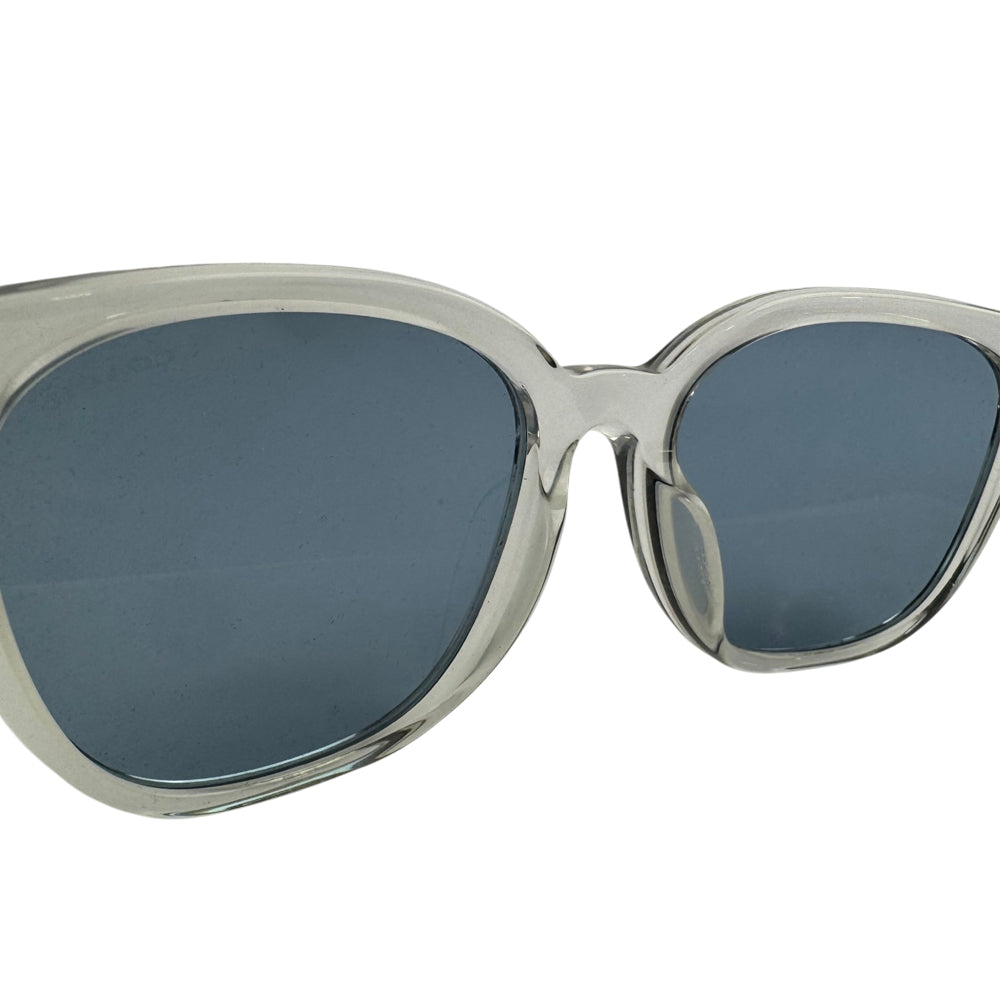 COACH Clear Frame Blue Lens Sunglasses LHQ2085
