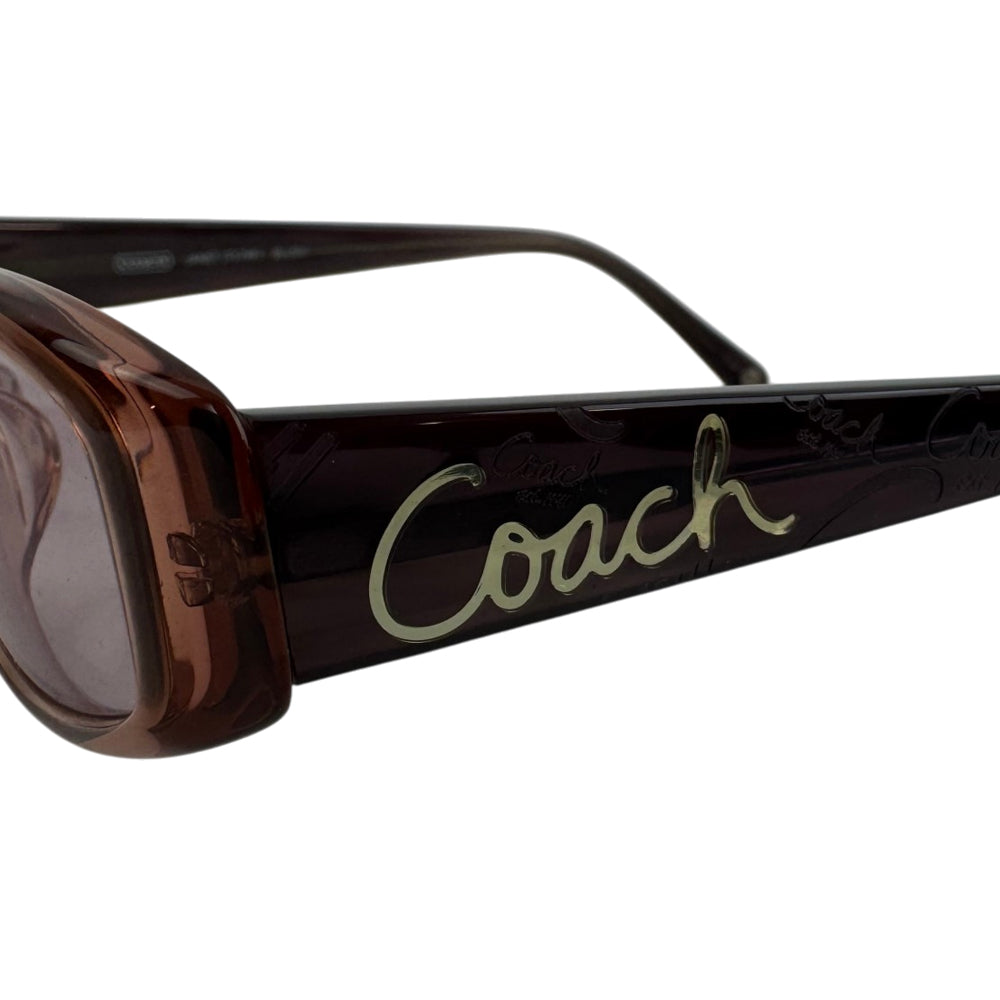 COACH Brown Frame Brown Lens Sunglasses LHQ2086
