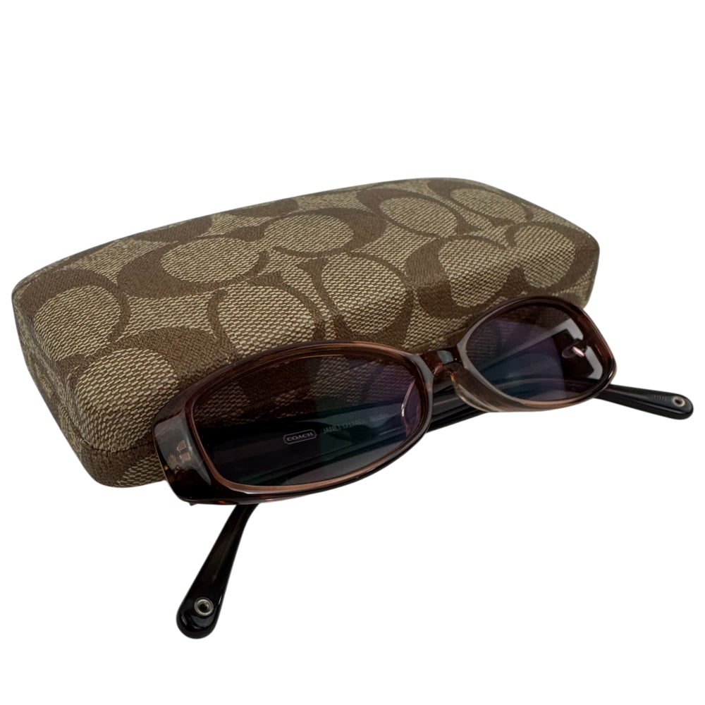 COACH Brown Frame Brown Lens Sunglasses LHQ2086