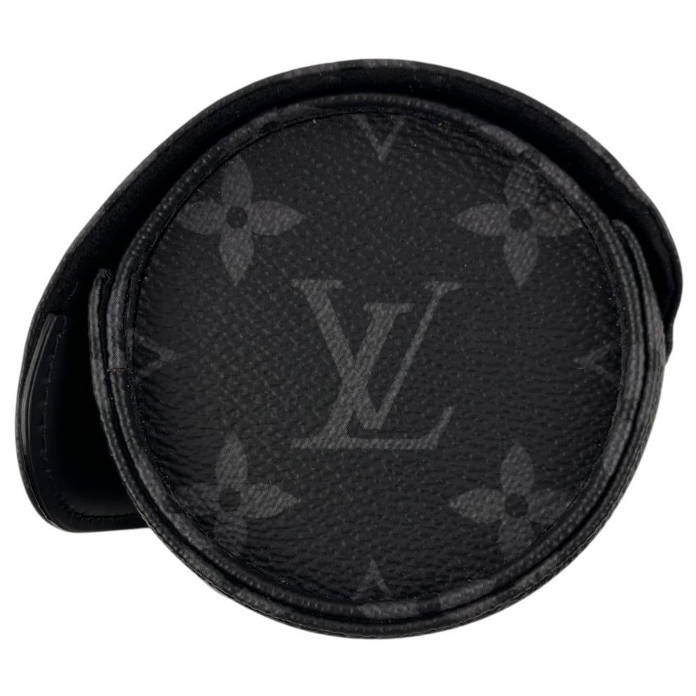 LOUIS VUITTON Monogram Graphite Watch Holder Case LHQ2098