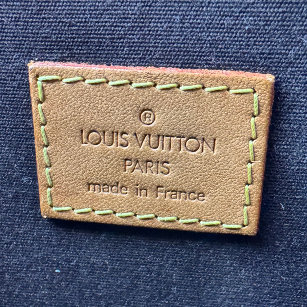LOUIS VUITTON Roxbury Drive Vernis Burgundy Shoulder Bag LHQ2102