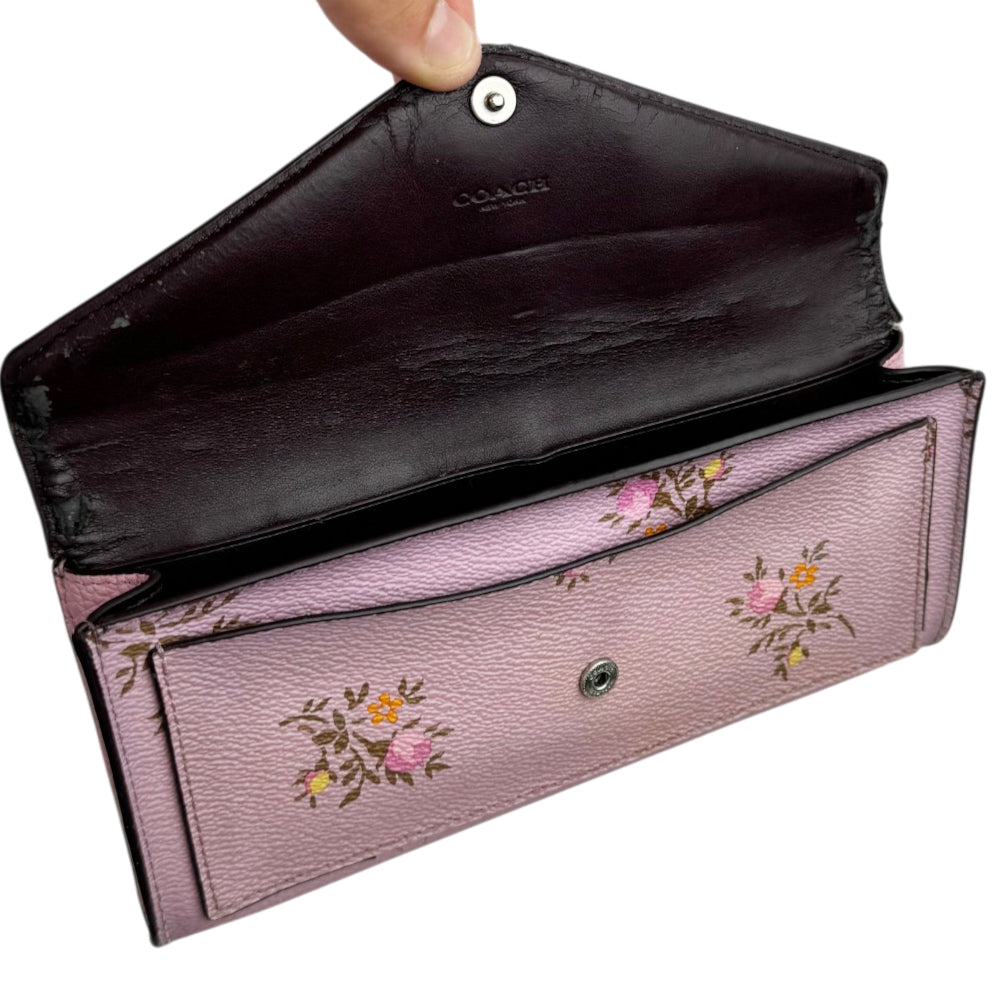 COACH Pink Floral Purse LHQ2116