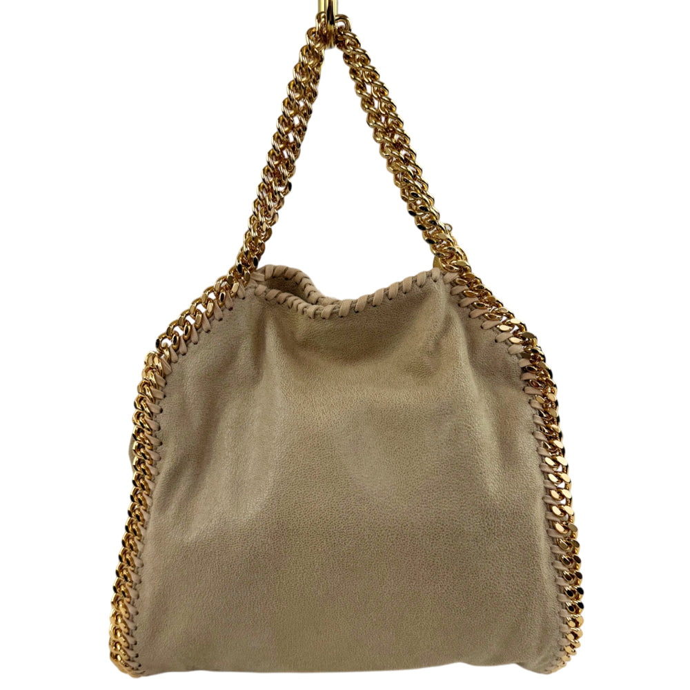STELLA McCARTNEY Falabella Gold 2-Way Shoulder Bag LHQ2122