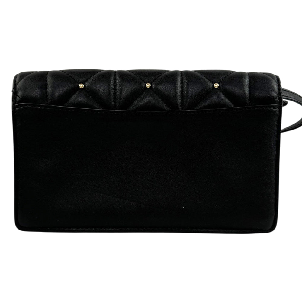 COACH Hayden Foldover Black Clutch/Crossbody Bag LHQ2123