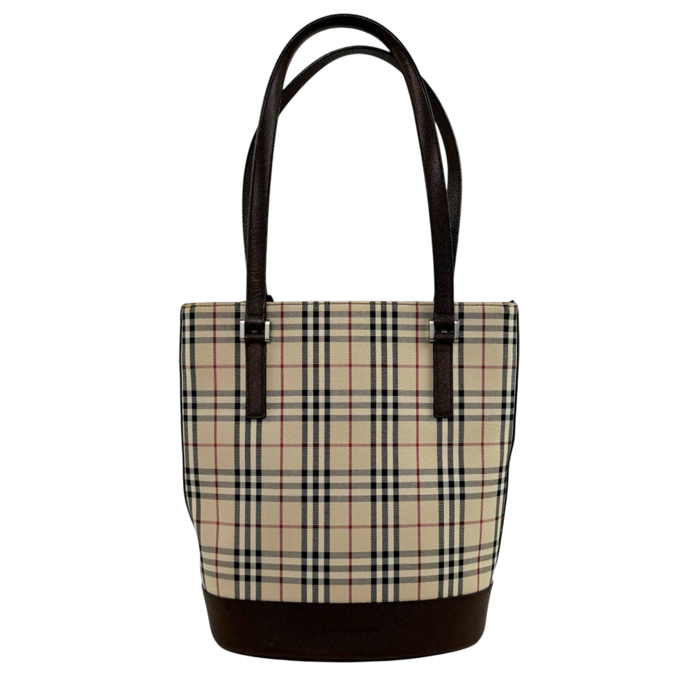 BURBERRY Nova Check Tote Bag LHQ2127