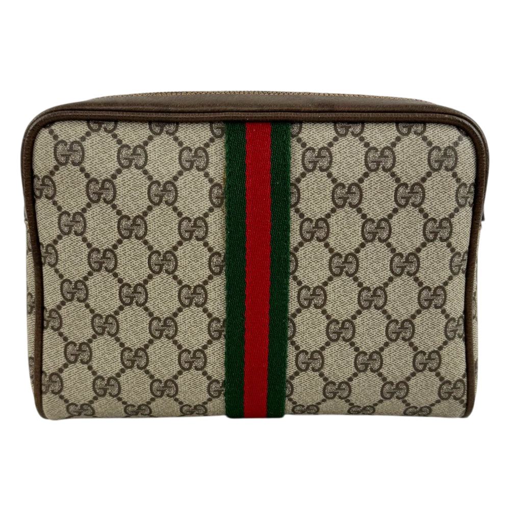 GUCCI GG Sherry Line Clutch Bag LHQ2136