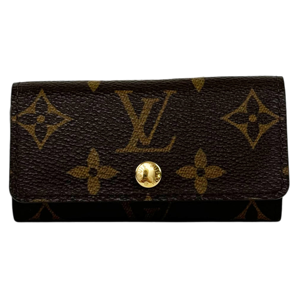 LOUIS VUITTON Monogram 4 Point Keyholder Case LHQ2137