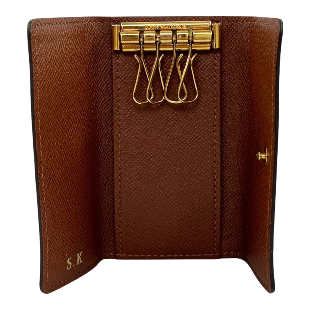 LOUIS VUITTON Monogram 4 Point Keyholder Case LHQ2137
