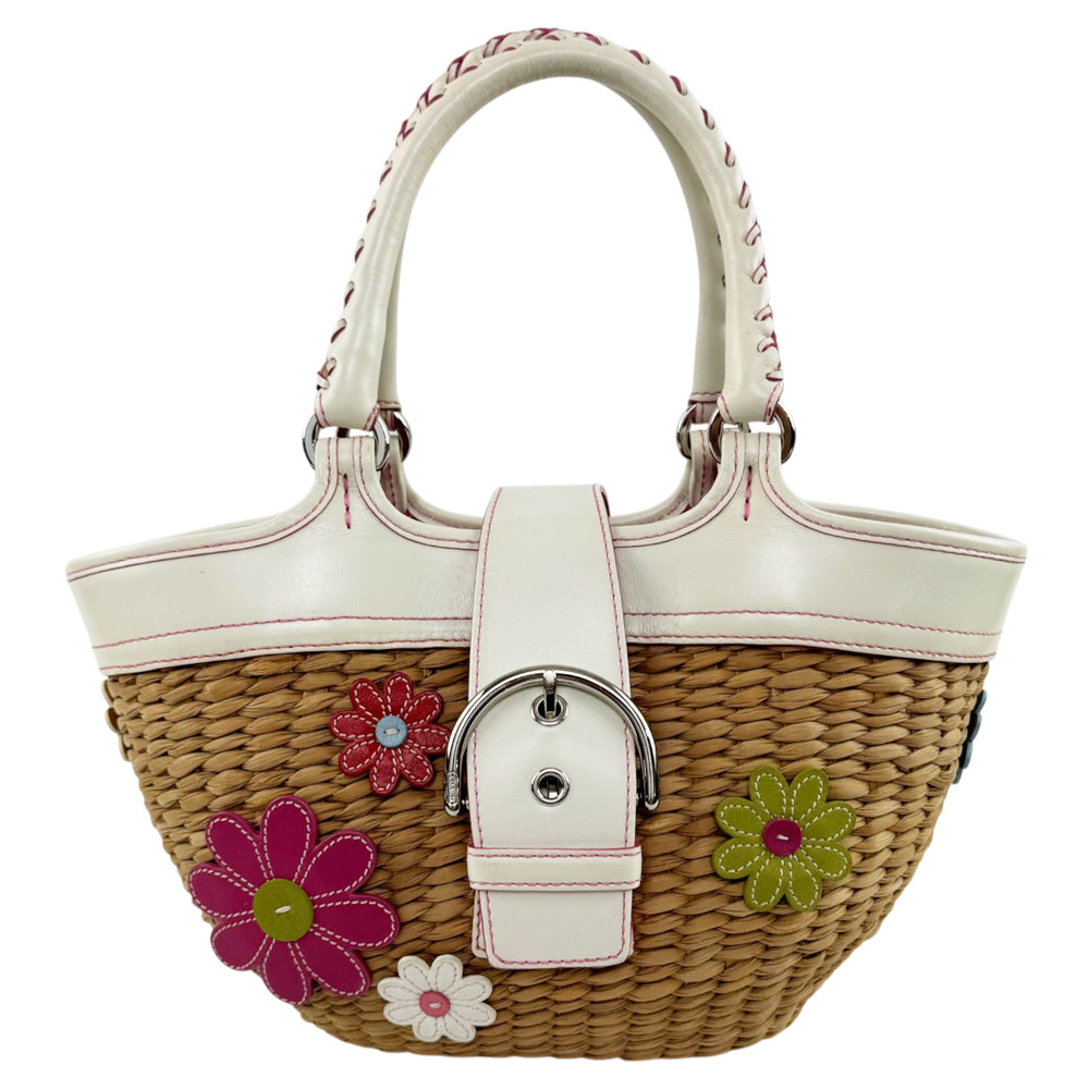 COACH Flower Basket Shoulder Bag LHQ2139