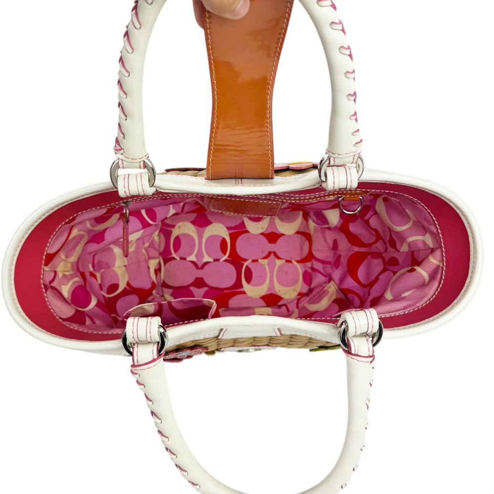 COACH Flower Basket Shoulder Bag LHQ2139