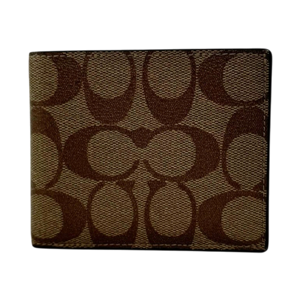 COACH Brown Leather Wallet LHQ2142
