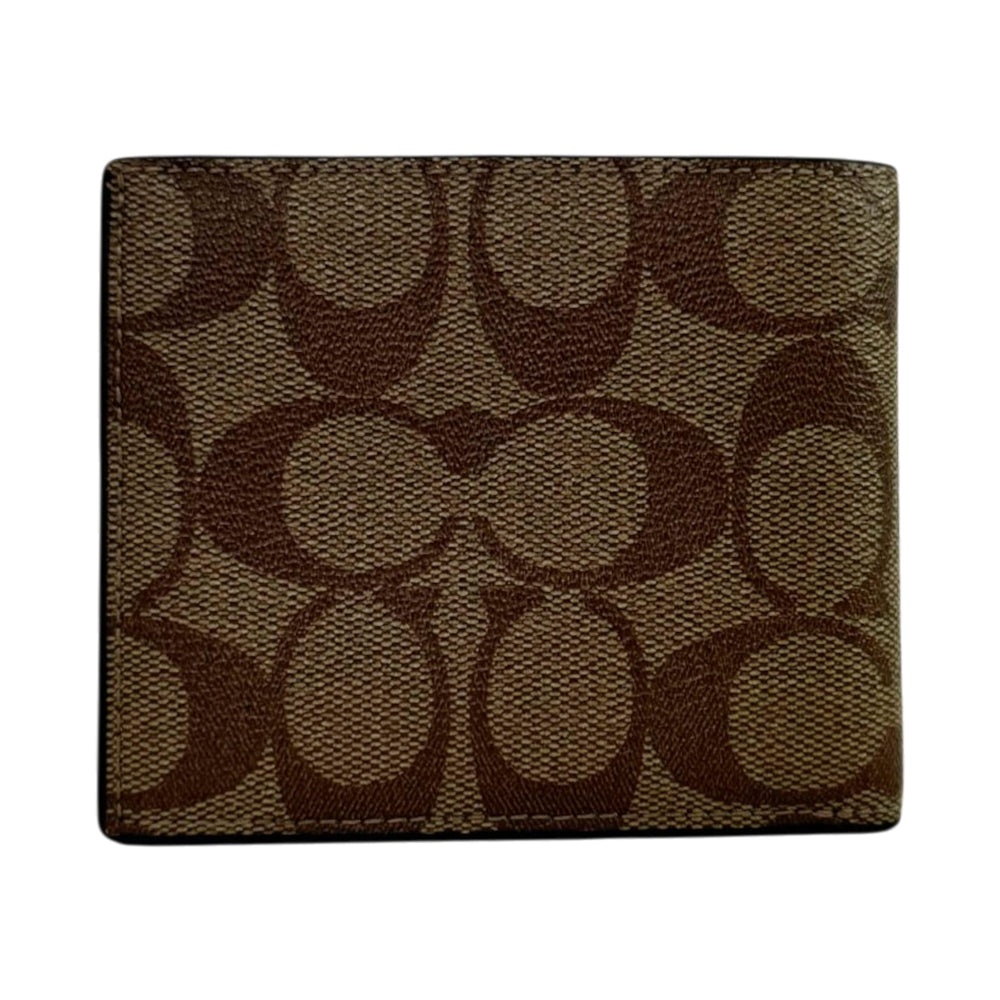 COACH Brown Leather Wallet LHQ2142