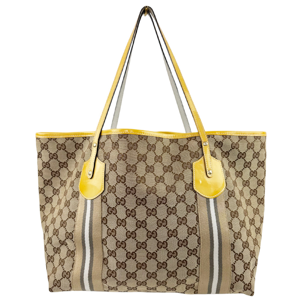 GUCCI Jolie Canvas Tote Bag LHQ2146