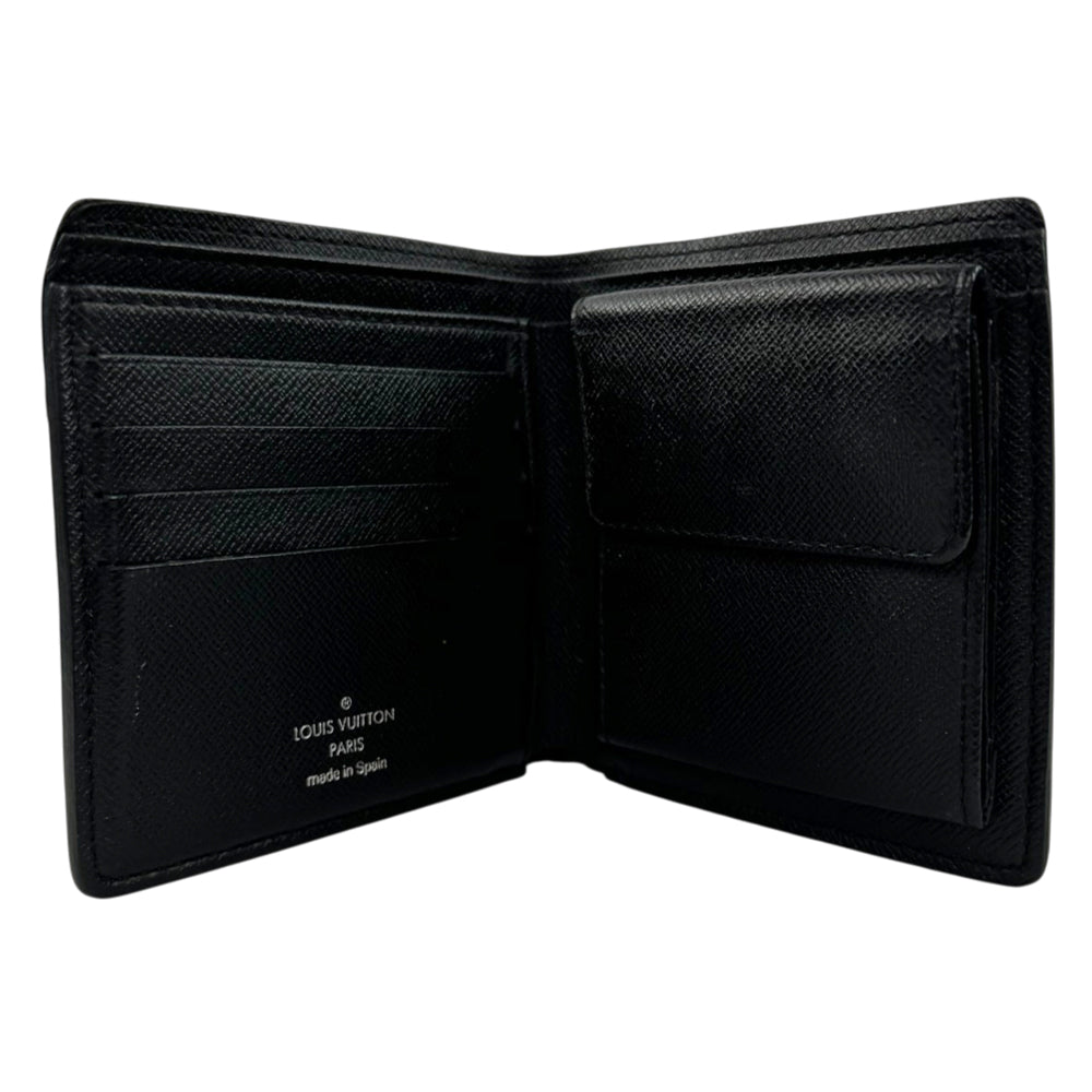 LOUIS VUITTON Damier Graphite Marco Wallet LHQ2150