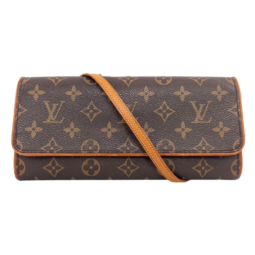 LOUIS VUITTON Monogram Twin Pochette GM Shoulder Bag LHQ2151