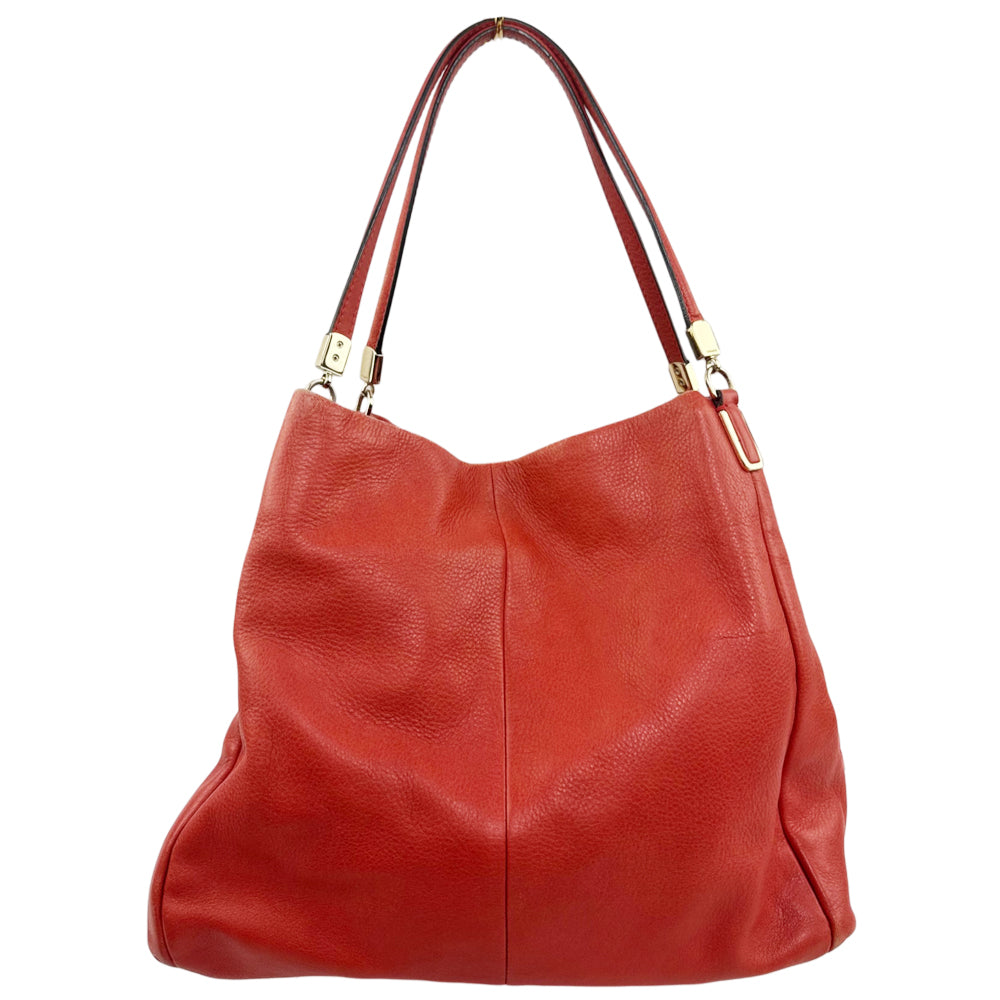 COACH Red Leather Shoulder Bag LHQ2174