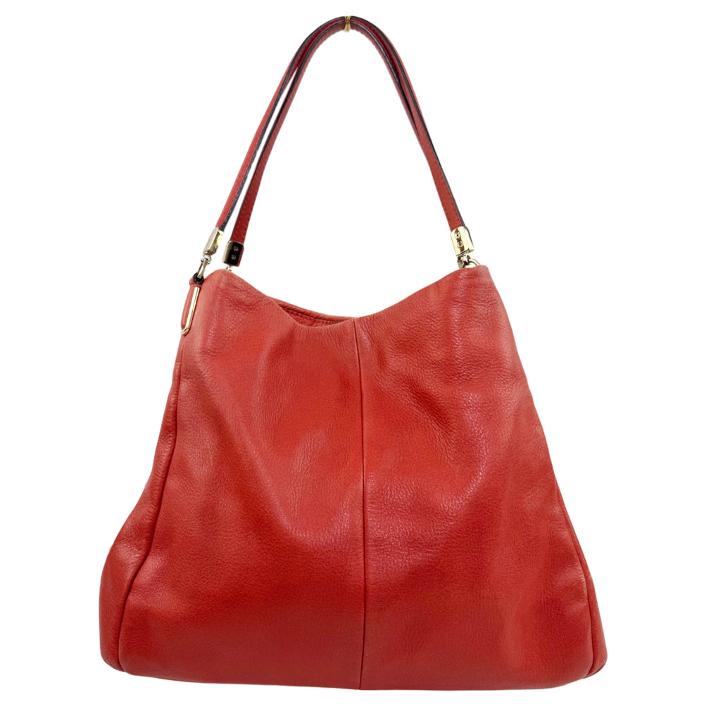 COACH Red Leather Shoulder Bag LHQ2174