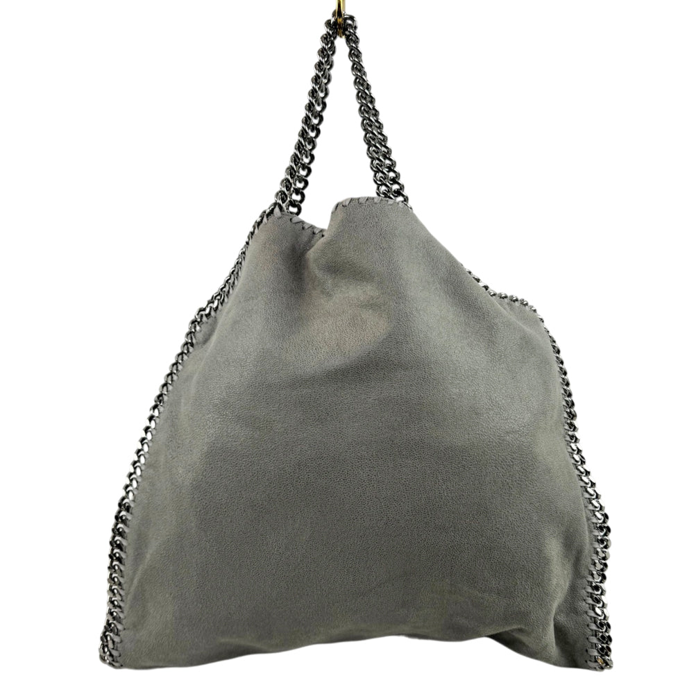 STELLA McCARTNEY Falabella Grey Chain Shoulder Bag LHQ2181