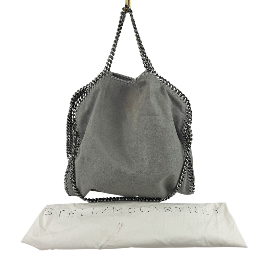 STELLA McCARTNEY Falabella Grey Chain Shoulder Bag LHQ2181