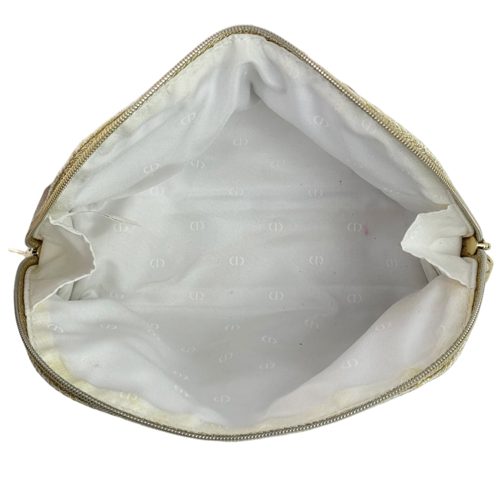 DIOR Gold Holiday Cosmetic Pouch LHQ2195