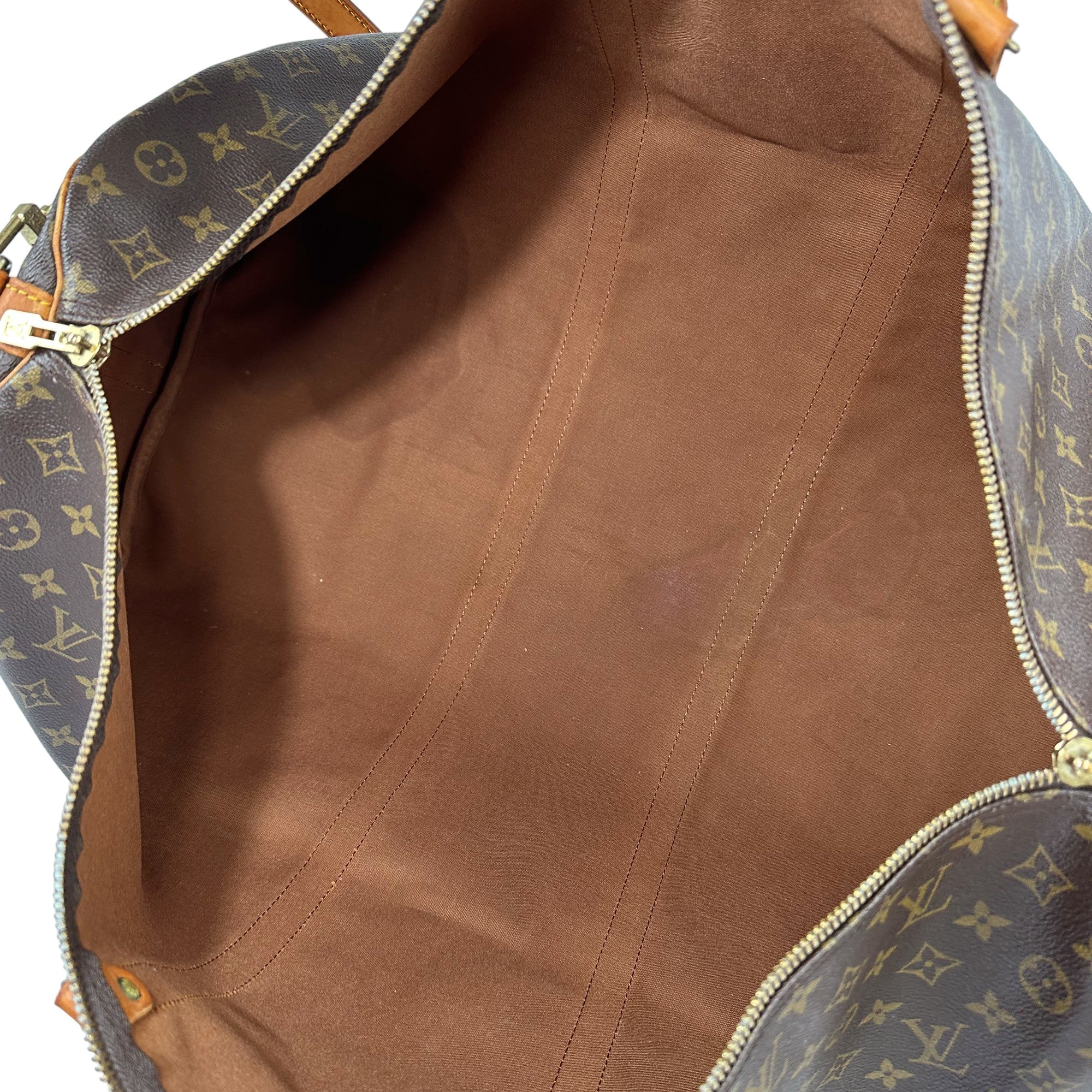 LOUIS VUITTON Keepall Bandouliere 60 Monogram Bag With Strap LHQ22