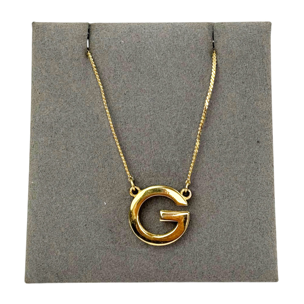 GIVENCHY Gold-Tone "G" Necklace LHQ2245
