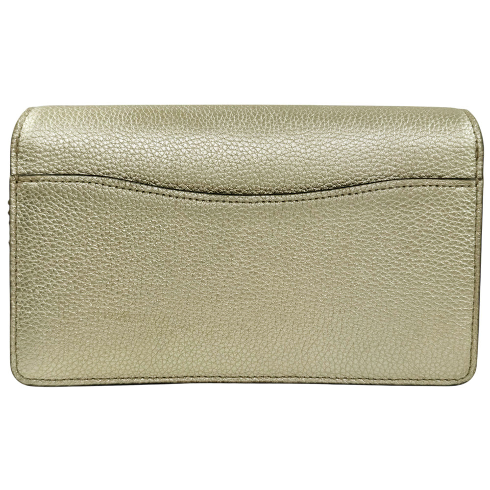 COACH Tabby Gold Leather Shoulder Bag LHQ2262
